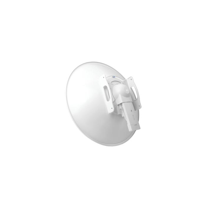 Antena Direccional airFiber X, ideal para enlaces Punto a Punto (PtP), frecuencia 5 GHz (4.9 - 5.8 GHz) de 30 dBi slant