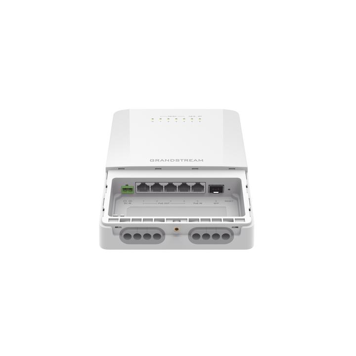 Switch PoE Lite administrable para exteriores de 6 puertos (5GE+1SFP) / Clasificación IP66 a prueba de polvo y agua
