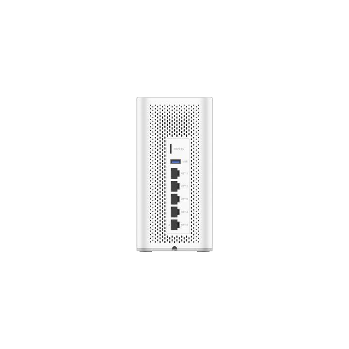 4 en 1: Firewall Nueva Generación, Router Wi-Fi, IP PBX (24 usuarios / 8 llamadas simultáneas), Switch, incluye un AP