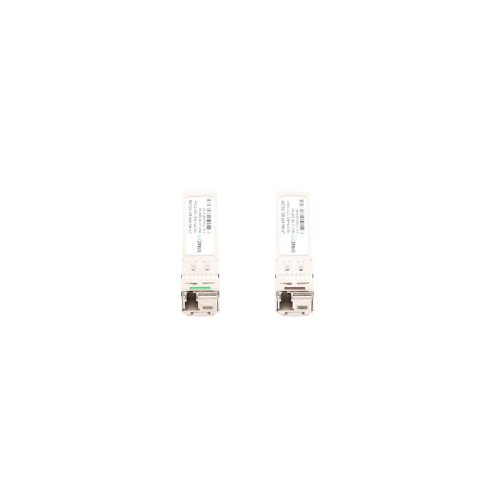 Transceptores Ópticos Industriales Bidireccionales SFP+ (Mini-Gbic) / Monomodo 1270 & 1330 nm / 10 Gbps / 10GBASE /