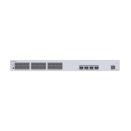 Switch de Distribución/Core Gigabit Administrable PoE Capa 3 / 24 puertos 10/100/1000 Mbps (PoE) / 4 Puertos 1GE SFP