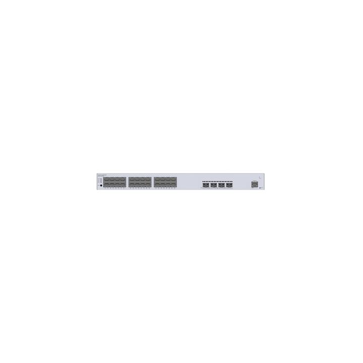 Switch de Distribución/Core Gigabit Administrable PoE Capa 3 / 24 puertos 10/100/1000 Mbps (PoE) / 4 Puertos 1GE SFP
