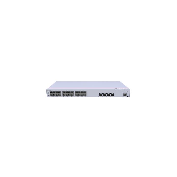 Switch de Distribución/Core Gigabit Administrable PoE Capa 3 / 24 puertos 10/100/1000 Mbps (PoE) / 4 Puertos 1GE SFP