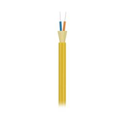 Cable de Fibra Óptica de 2 Hilos (G.657.A1), Monomodo OS2 9/125, Interior, Tight Buffer 900um, No Conductiva