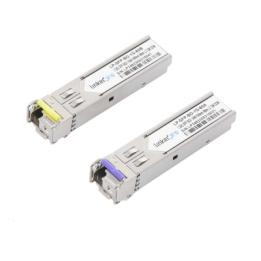 Transceptores Ópticos Bidireccionales SFP (Mini-Gbic) / Monomodo 1490 & 1550 nm / 1.25 Gbps / 1000BASE-BX / Conector