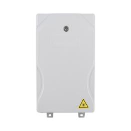 Caja Terminal de Fibra Óptica para Instalación en Interior, Montaje en Pared, 8 Acopladores SC/APC Monomodo, Hasta 24