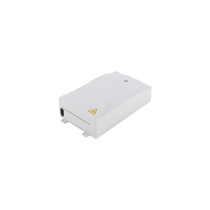 Caja Terminal de Fibra Óptica para Instalación en Interior, Montaje en Pared, 8 Acopladores SC/APC Monomodo, Hasta 24