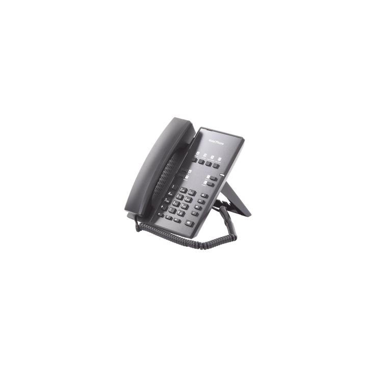 Teléfono IP para Hotelería, profesional con 8 teclas programables para servicio rápido, plantilla personalizable con