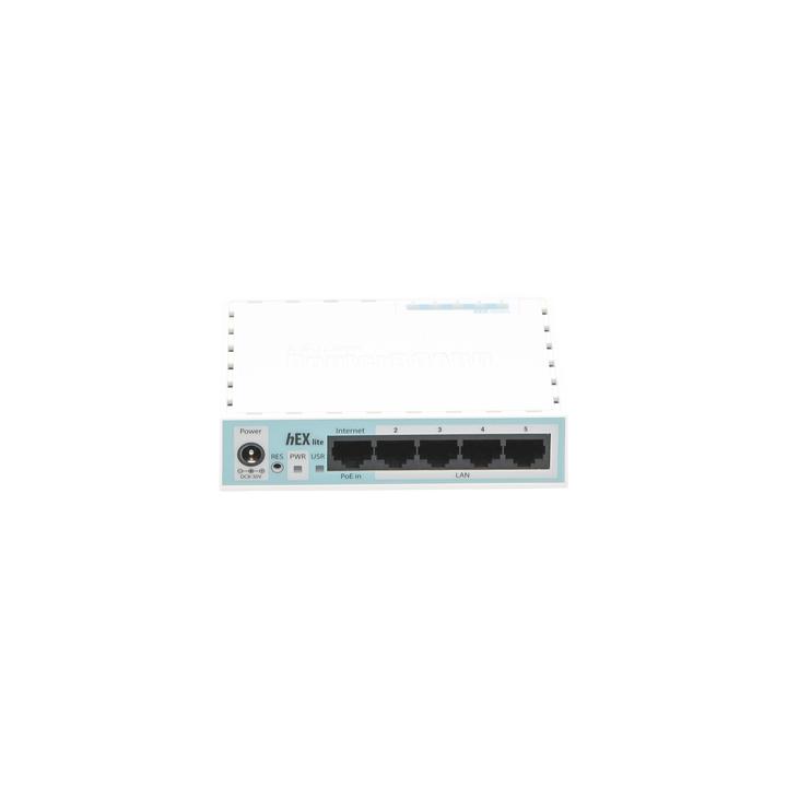 (hEX lite) RouterBoard, 5 Puertos Fast Ethernet