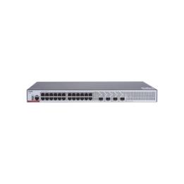 Switch de Acceso Capa 3 con doble Chip para Alta Disponibilidad Ideal en Redes Empresariales con 24 puertos Gigabit y 4