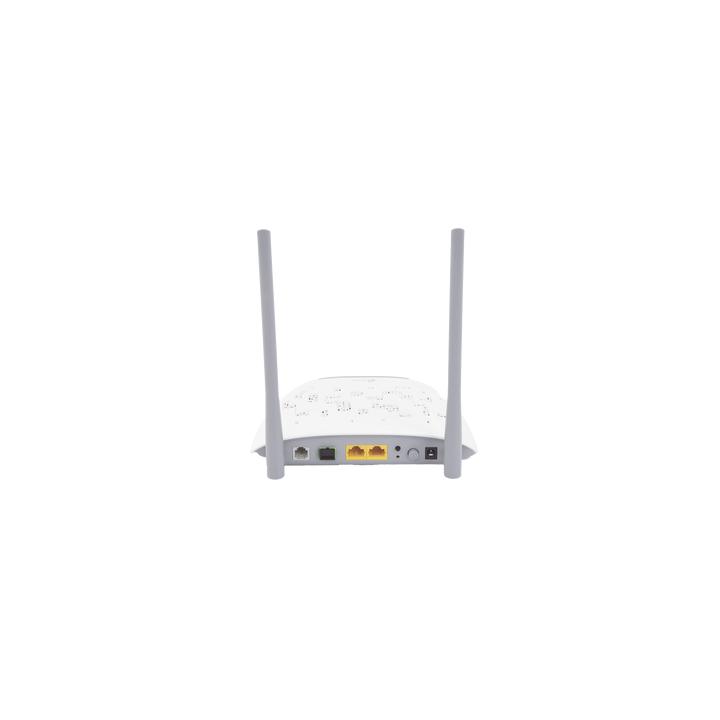 ONU/ONT - Router GPON WIFI N 300 Mbps / Frecuencia de 2.4 GHz / 1 puerto GPON SC-APC / 2 puertos LAN (1 GE/ 1 FE) / 1
