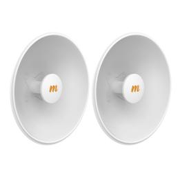 Antenas Modulares Dual Slant, 4.9 - 6.4 GHz, Dimensiones (42.9 cm), Apertura 8 ° Ganancia de 25 dBi, Diseñada para