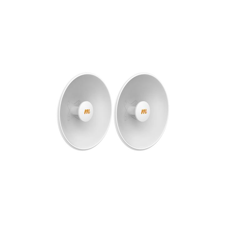 Antenas Modulares Dual Slant, 4.9 - 6.4 GHz, Dimensiones (42.9 cm), Apertura 8 ° Ganancia de 25 dBi, Diseñada para