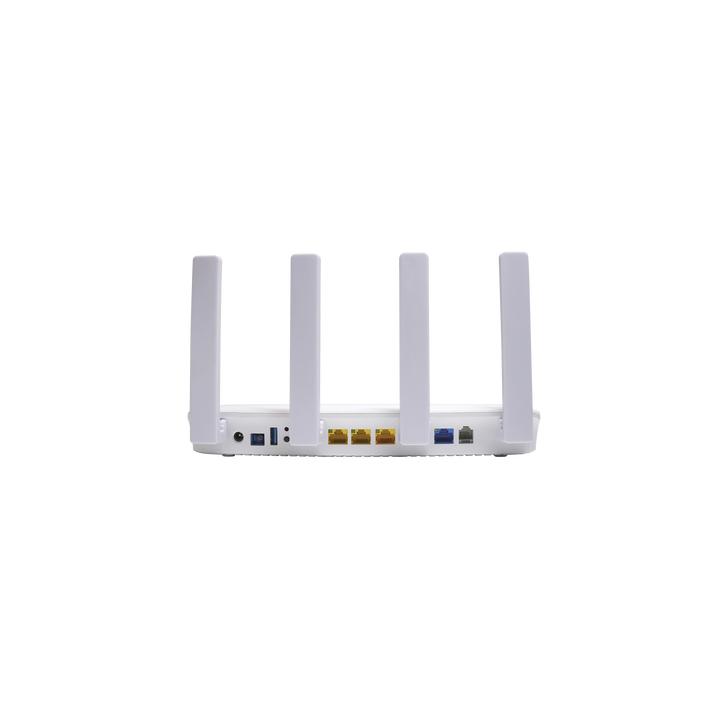 ONU XGSPON / Wi-Fi 6 / 1 Puerto RJ45 2.5 Gbps / 3 Puertos RJ45 1 Gbps / 1 FXS / 1 Puerto USB /