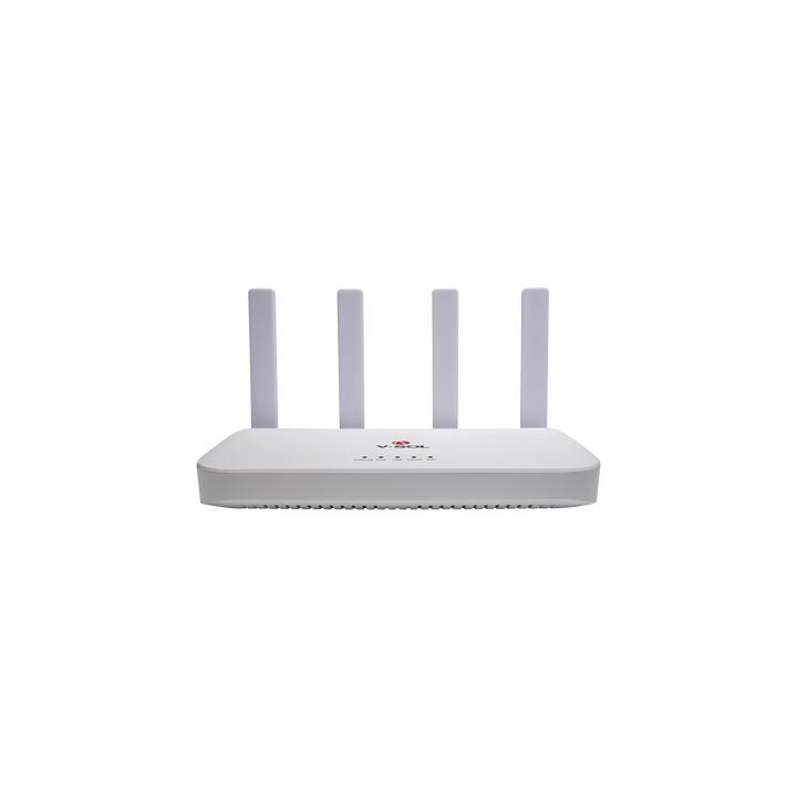 ONU XGSPON / Wi-Fi 6 / 1 Puerto RJ45 2.5 Gbps / 3 Puertos RJ45 1 Gbps / 1 FXS / 1 Puerto USB /