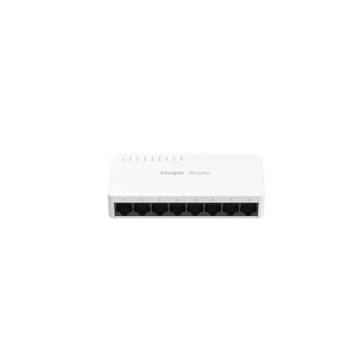 Switch no administrable, Visible en la Topología de la Nube, con 8 puertos Gigabit 1G