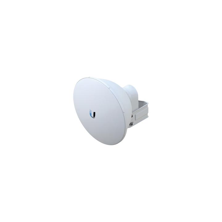 Antena Direccional airFiber X, ideal para enlaces Punto a Punto (PtP), frecuencia 5 GHz (5.1 - 5.9 GHz) de 23 dBi slant