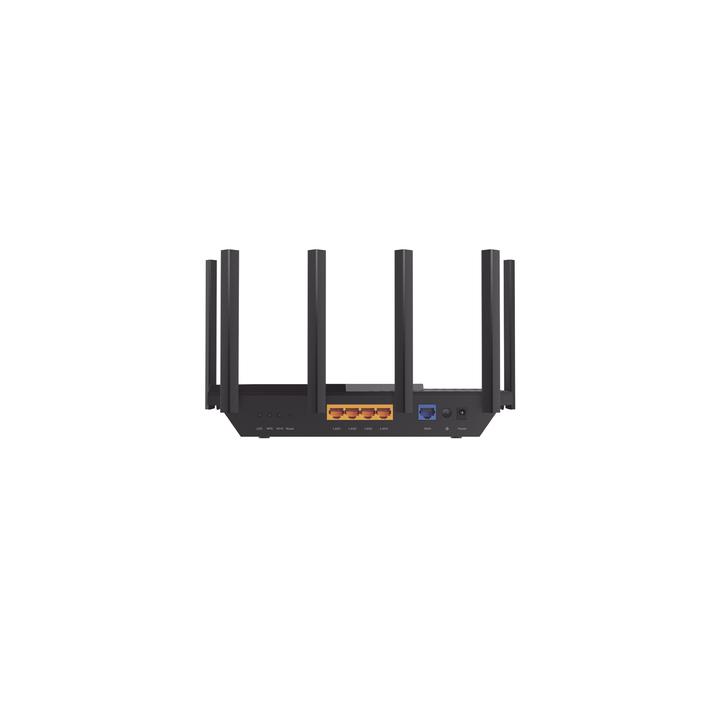 Router Triple Banda WiFi 6E / AX5400 MU-MIMO / 1 Puerto WAN 1 10/100/1000 Mbps / 4 Puertos LAN 10/100/1000 Mbps / 1