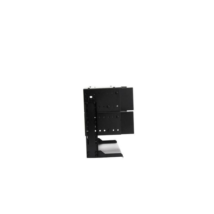 Rack Abierto de montaje en Pared, de 19in, 5 Unidades de rack, Profundidad Ajustable (8" a 12") con Charola de Uso