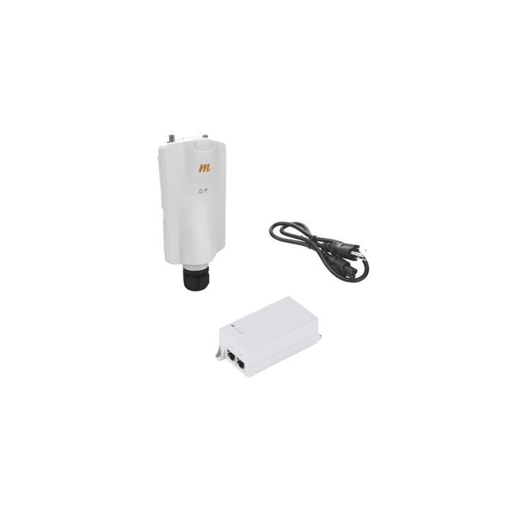 Kit de radio A5x, 700 Mbps, hasta 64 usuarios concurrentes,  Monitoreo a travez de la nube, incluye POE24V y cable de