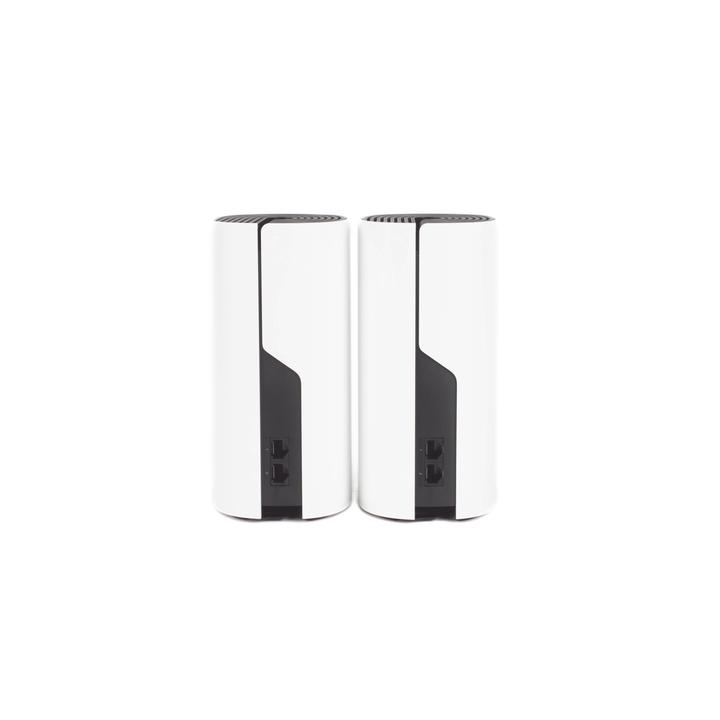 KIT 2 Routers Inalámbricos MESH Interior para Hogar / Doble Banda Wi-Fi 5 AC1200 Mbps / 2 Puerto Gigabit WAN/LAN / 2