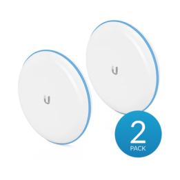 Kit UniFi Building Bridge de 1+ Gbps en 60 GHz con radio redundante en 5 GHz, alcance de hasta 500 m