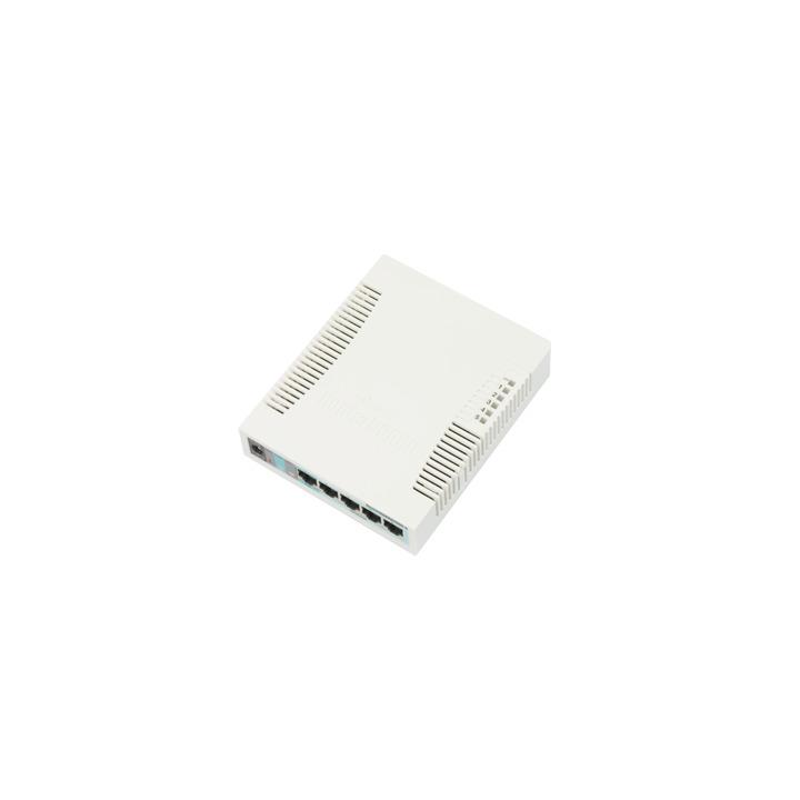 Switch Mikrotik 5 puertos Gigabit Ethernet y 1 SFP