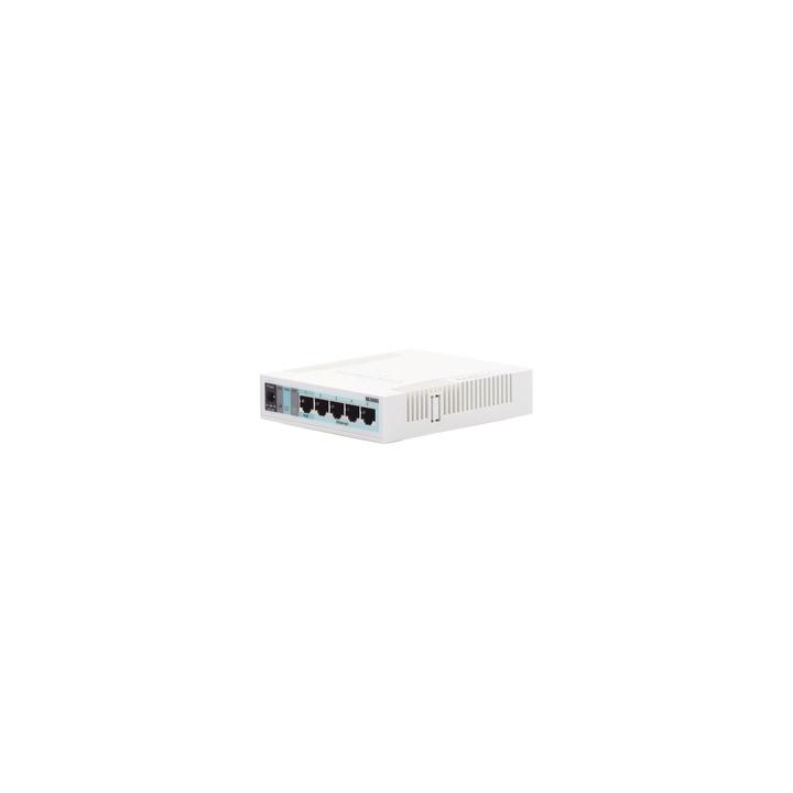 Switch Mikrotik 5 puertos Gigabit Ethernet y 1 SFP