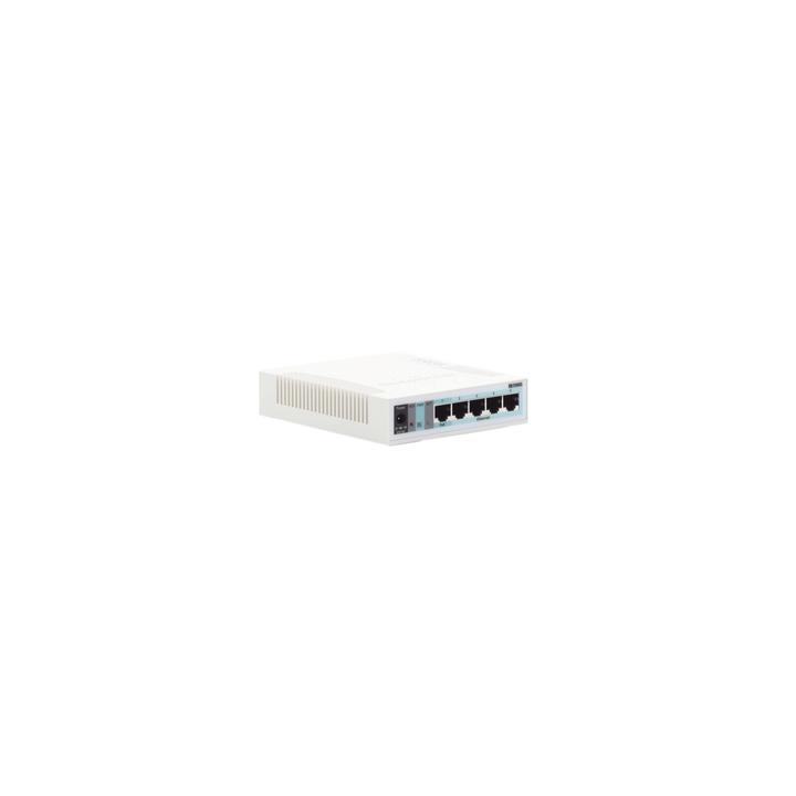 Switch Mikrotik 5 puertos Gigabit Ethernet y 1 SFP
