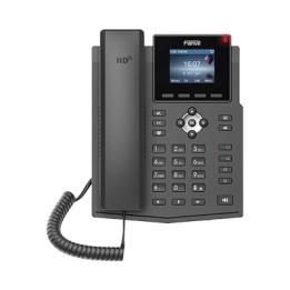 Teléfono IP / 4 Líneas SIP / Pantalla LCD Color 2.4" / Audio HD G.722 y Opus / Conferencia 3 Vías / PoE 802.3af /