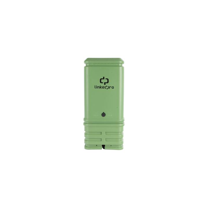 Pedestal para Cajas de Empalme de Fibra Óptica Tipo Cubo Color Verde con Bracket Estándar (No Incluye Caja de Empalme)