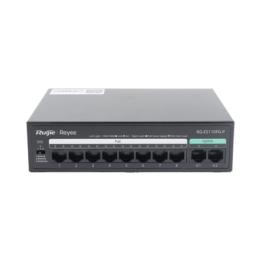 Switch PoE+ no Administrable, hasta 110 Watts, 8 puertos PoE+ 10/100 y 2 Uplinks Gigabit 1G