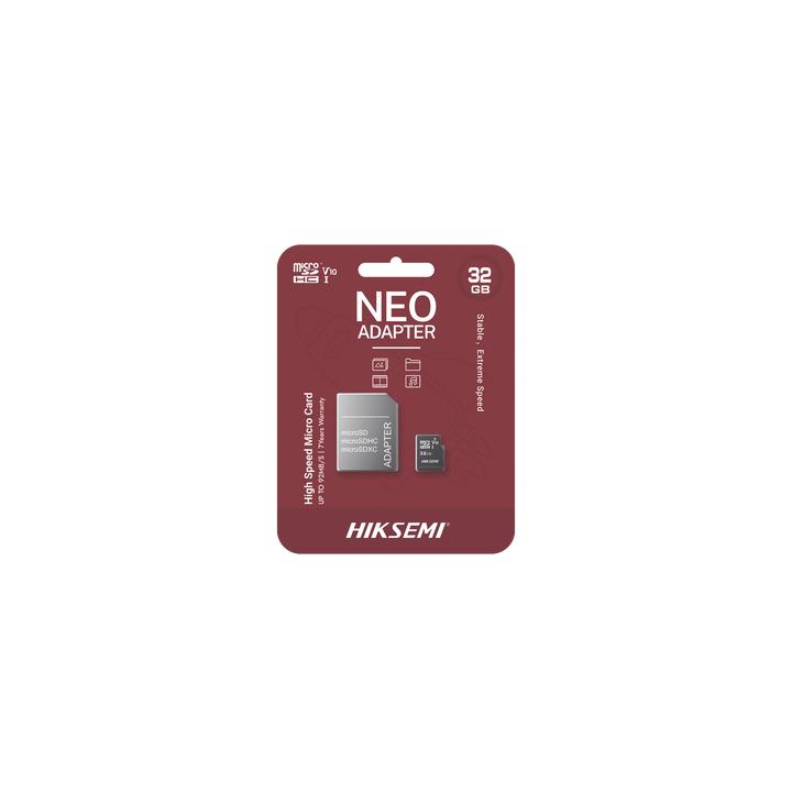Memoria microSD con Adaptador Ideal para Celular o Tablet / 32 GB / Multipropósito / Clase 10 / 92 MB/s Lectura / 50