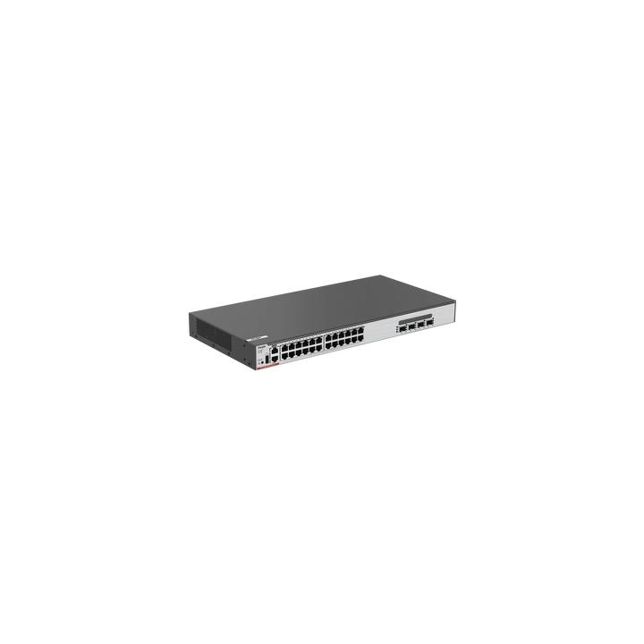 Switch Core PoE 802.3bt 370W Capa 3 Multi-Gigabit 24 puertos 5Gb/2.5Gb/1Gb/100M, 4 puertos fibra SFP28 25Gb