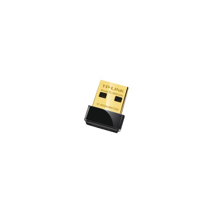 Adaptador USB  Nano inalámbrico N 150 Mbps 2.4 GHz con 1 antena interna