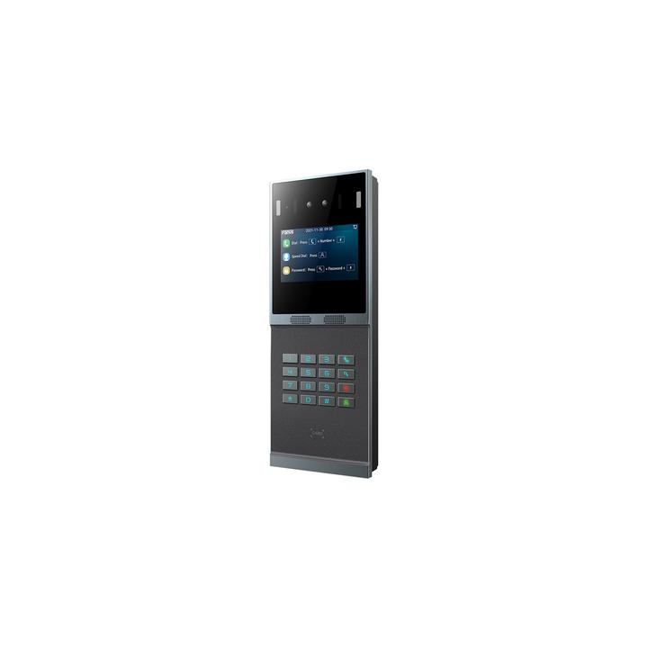 Videoportero SIP Reconocimiento Facial i66, Teclado numérico iluminado, anti-vandálico, IP66 y IK07, PoE
