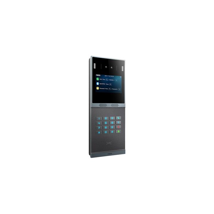 Videoportero SIP Reconocimiento Facial i66, Teclado numérico iluminado, anti-vandálico, IP66 y IK07, PoE