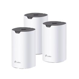 Kit 3 Routers Inalámbricos MESH Interior para Hogar / Doble Banda Wi-Fi 5 AC1900 Mbps / 3 Puerto Gigabit WAN/LAN / 3