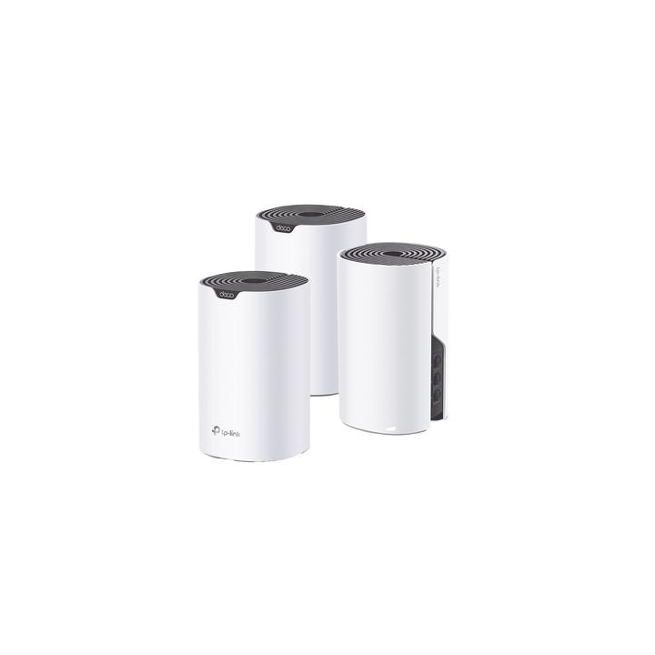 Kit 3 Routers Inalámbricos MESH Interior para Hogar / Doble Banda Wi-Fi 5 AC1900 Mbps / 3 Puerto Gigabit WAN/LAN / 3