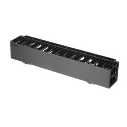 Organizador de Cables Horizontal NetManager, Sencillo (Solo Frontal), Para Rack de 19in, 2UR