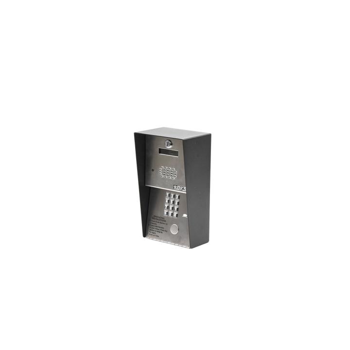 Audioportero Telefónico DKS Para 600 números Telefónicos / Control Para 2 Puertas / Gabinete Para Sobreponer/