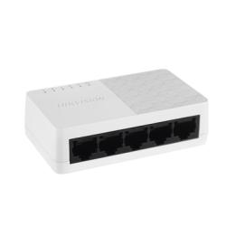 Switch No Administrable de 5 Puertos para Escritorio / Fast Ethernet  10 / 100 Mbps / Diseño Compacto y Estetico