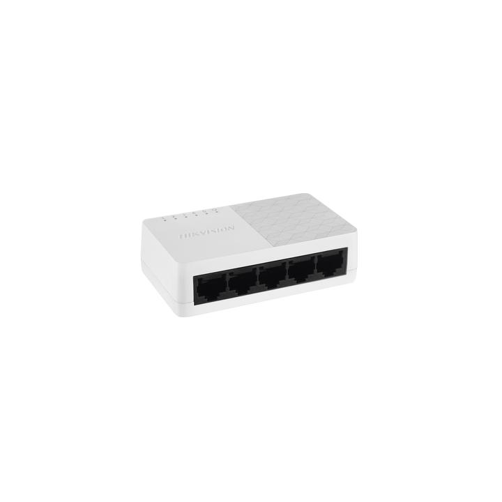 Switch No Administrable de 5 Puertos para Escritorio / Fast Ethernet  10 / 100 Mbps / Diseño Compacto y Estetico