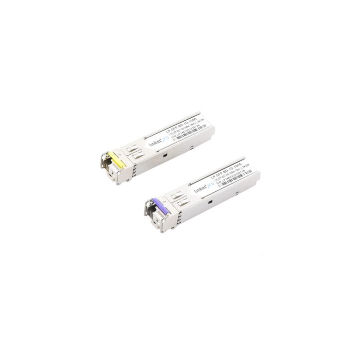 Transceptores Ópticos Bidireccionales SFP (Mini-Gbic) / Monomodo 1490 & 1550 nm / 1.25 Gbps / 1000BASE-BX / Conector