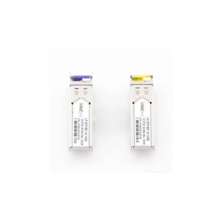 Transceptores Ópticos Bidireccionales SFP (Mini-Gbic) / Monomodo 1490 & 1550 nm / 1.25 Gbps / 1000BASE-BX / Conector