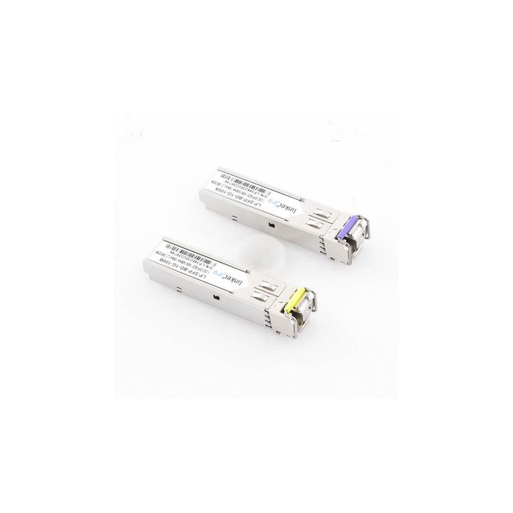 Transceptores Ópticos Bidireccionales SFP (Mini-Gbic) / Monomodo 1490 & 1550 nm / 1.25 Gbps / 1000BASE-BX / Conector