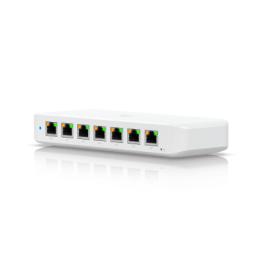 USW Ultra 60W Switch de 8 Puertos GbE (7 Puertos PoE+ y 1 Puerto Entrada PoE++) con Opciones de Montaje Versátiles
