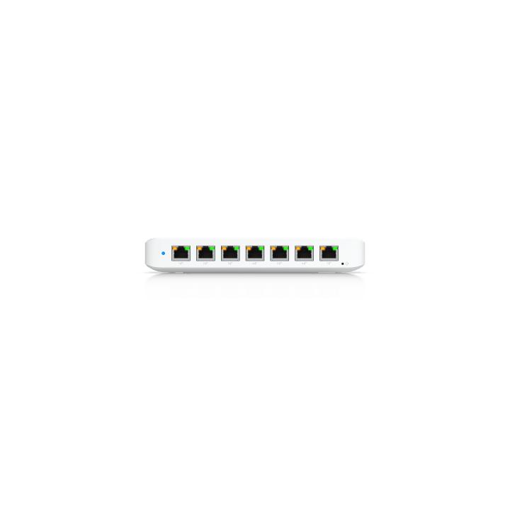 USW Ultra 60W Switch de 8 Puertos GbE (7 Puertos PoE+ y 1 Puerto Entrada PoE++) con Opciones de Montaje Versátiles