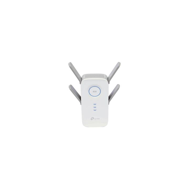 Repetidor / Extensor de Cobertura WiFi AC, 2600 Mbps, doble banda 2.4 GHz y 5 GHz, con 1 puerto 10/100/1000 Mbps, 4