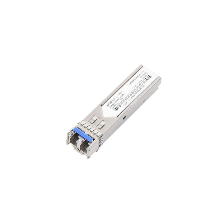 Paquete de 10 Piezas del Modelo (MGB-LX v2) del Transceptor mini-GBIC SFP 1G LC Duplex Para Fibra Monomodo de 20 Km